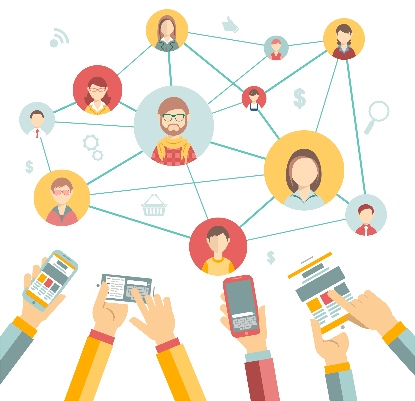 Connect with Customers
